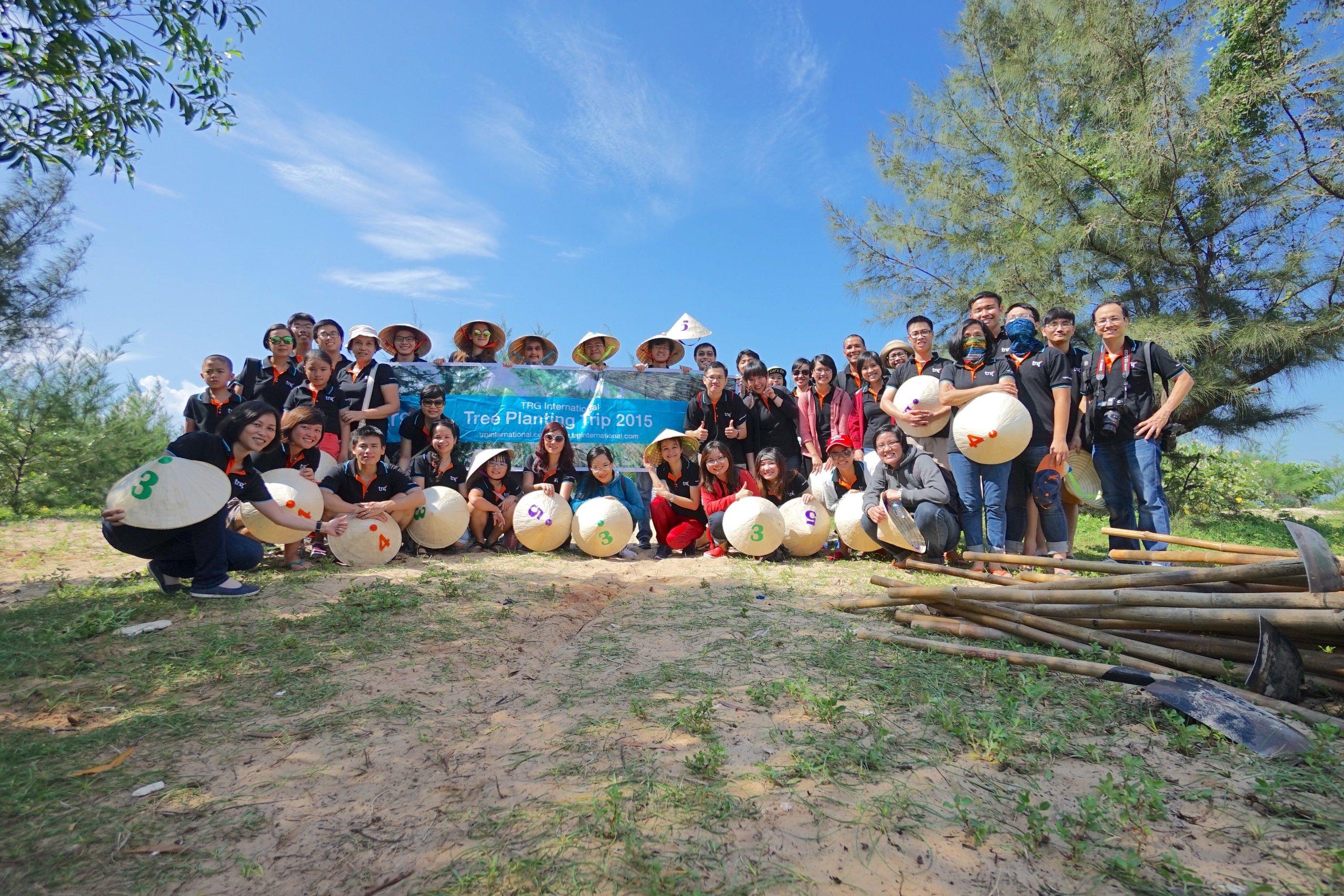 TRG Tree Planting 2015: Grow Green, Reap Future
